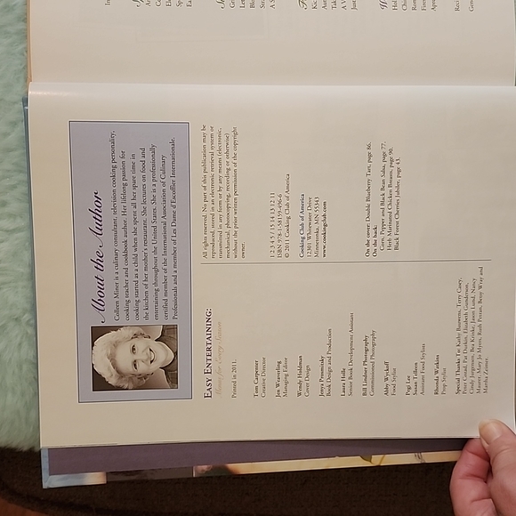 "Easy Entertaining; Menus for Every Season" by Colleen Miner - Picture 4 of 5